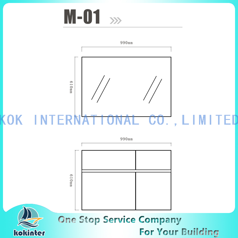Bathroom cabinet Vanity set M01