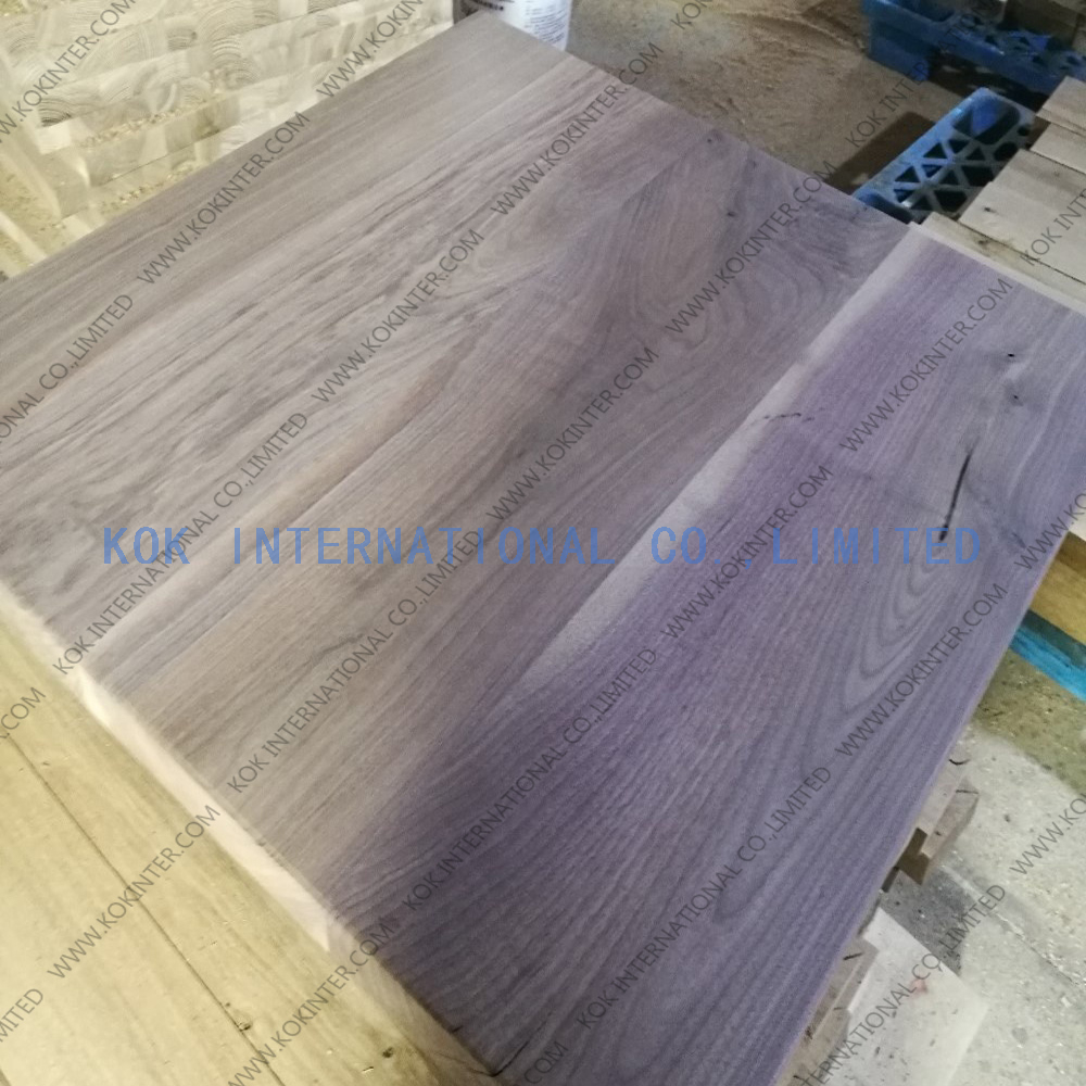 Dulex walnut edge glued board/panel EGP butcher worktop tabel top countertop 