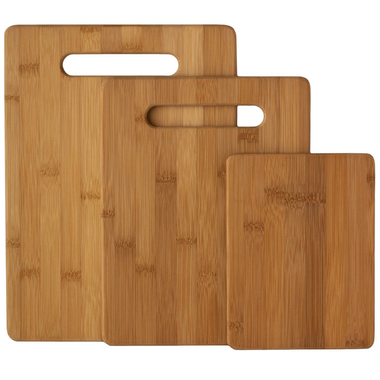 Bamboo Serving Trays / Platters with Handles/Bamboo Food Tray