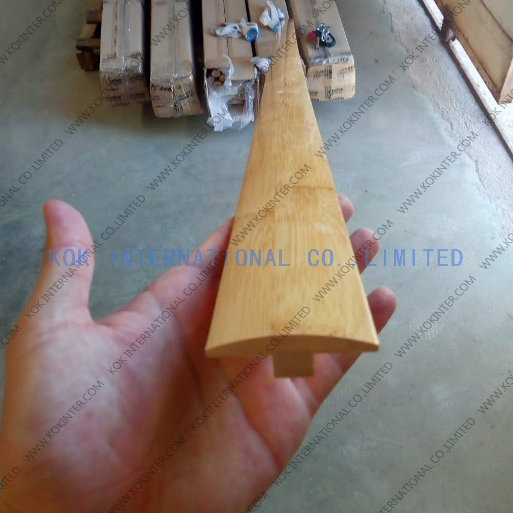 Various bamboo accessories skirting reducer quarter T-molding shreshold stairs.etc