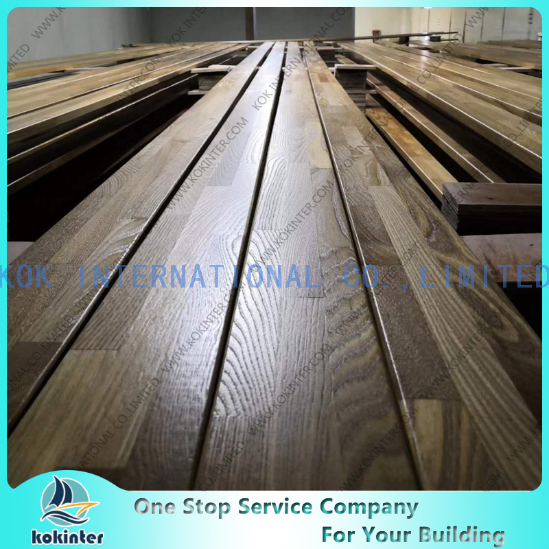 6meters oak finger joint board panel for furniture worktop table tops butcher countertops